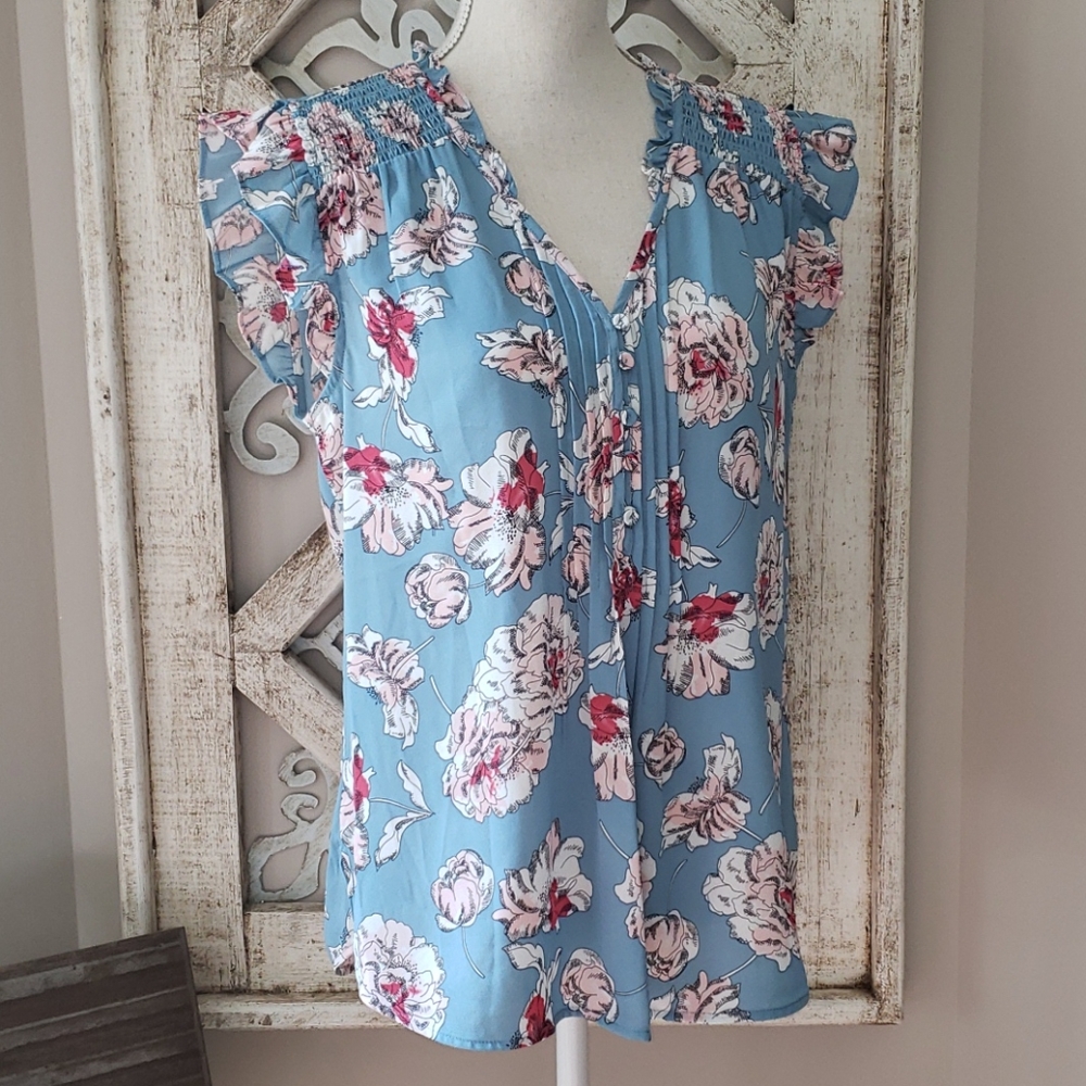Floral Daniel Rainn Top